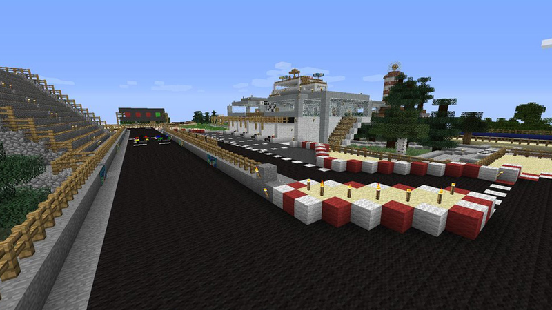 Illustration for article titled There's Going To Be A Mario Kart Tournament…In Minecraft